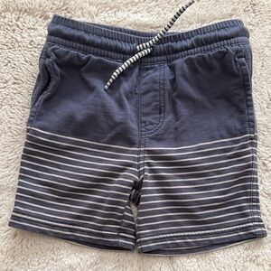Tea Collection Blue Striped Knit Shorts